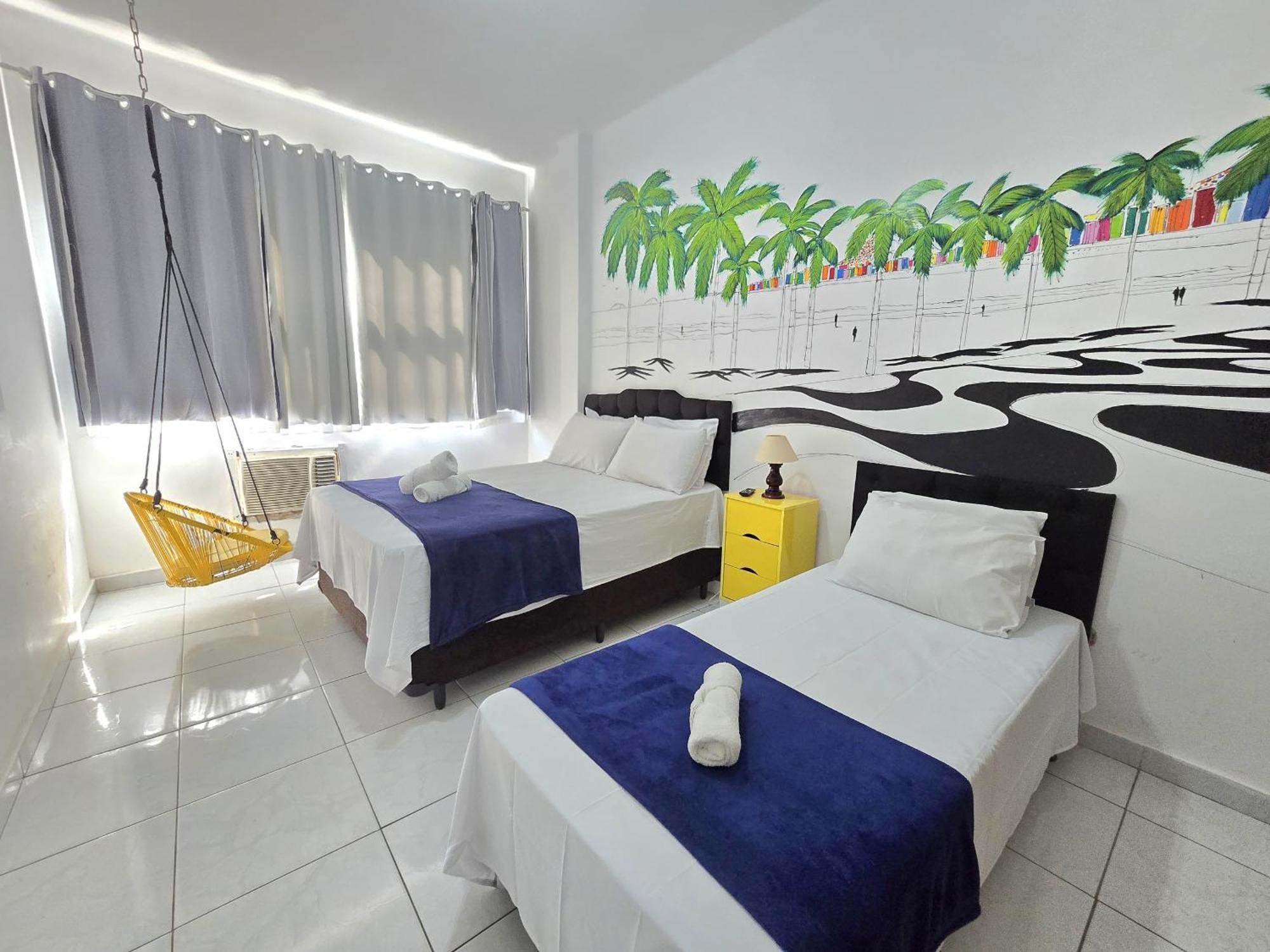 Qto E Sala, Smart Tv, Wi-Fi, Ar-Cond, Praia De Copacabana Рио де Жанейро Екстериор снимка