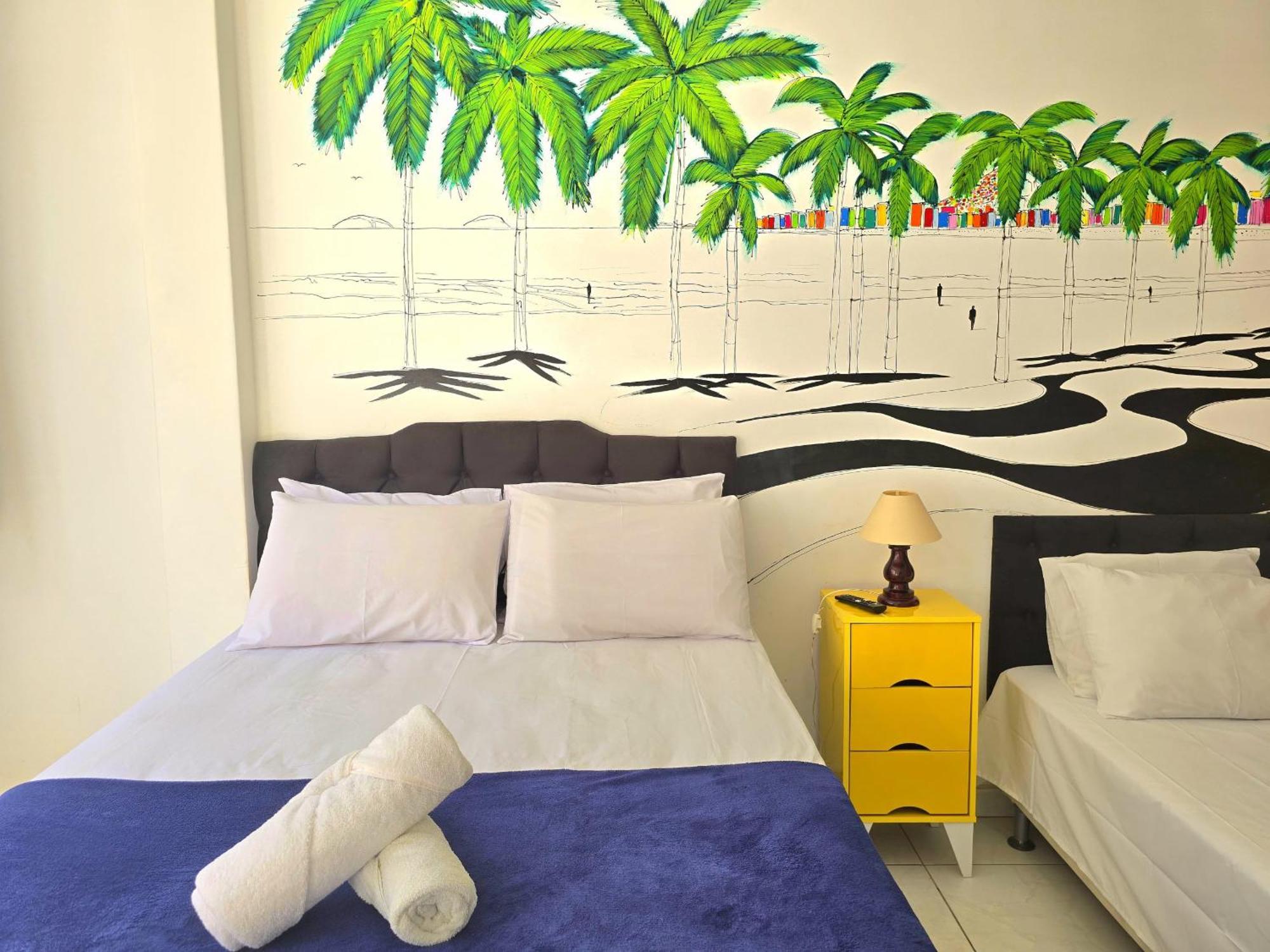 Qto E Sala, Smart Tv, Wi-Fi, Ar-Cond, Praia De Copacabana Рио де Жанейро Екстериор снимка